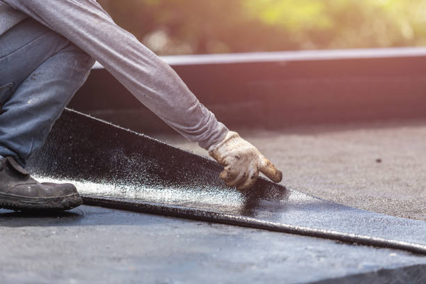 Professional Basement Waterproofing technician working in Manitowoc, WI